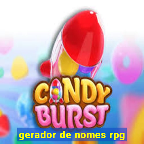 gerador de nomes rpg